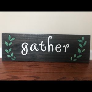 Gather sign